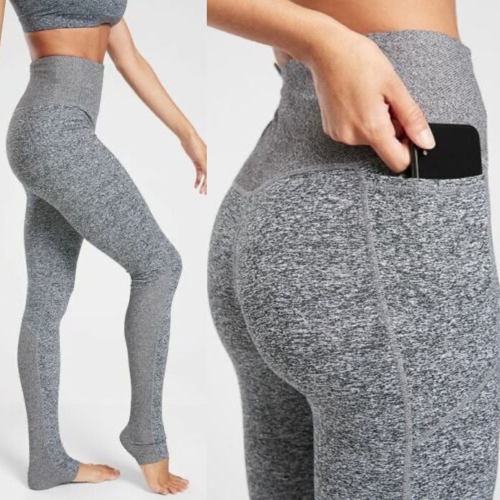 Athleta Exhale Stash Pocket Heel Tight in SoftLuxe